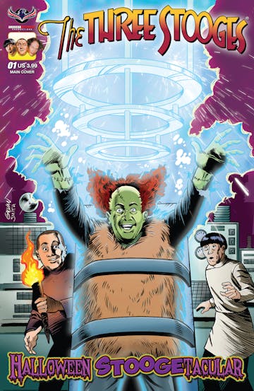 Product cover for The Three Stooges Halloween Stoogetacular