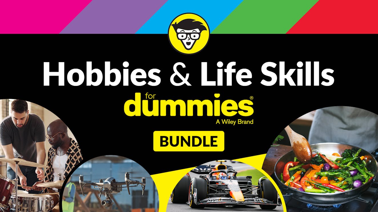 Product cover for Hobbies & Life Skills For Dummies Bundle