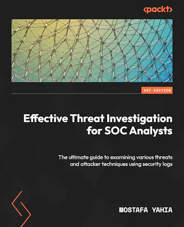 Product cover for Effective Threat Investigation for SOC Analysts