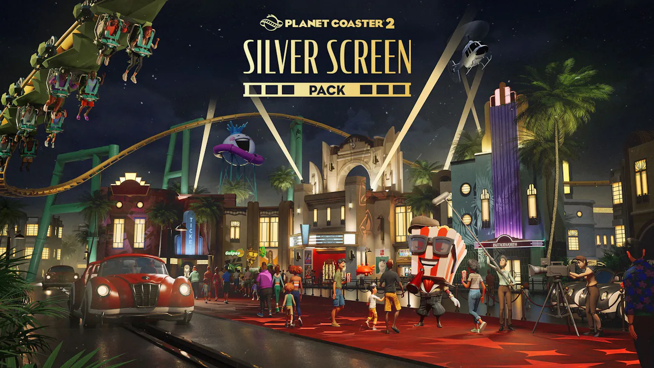 Product cover for Planet Coaster 2: Silver Screen Pack - DLC