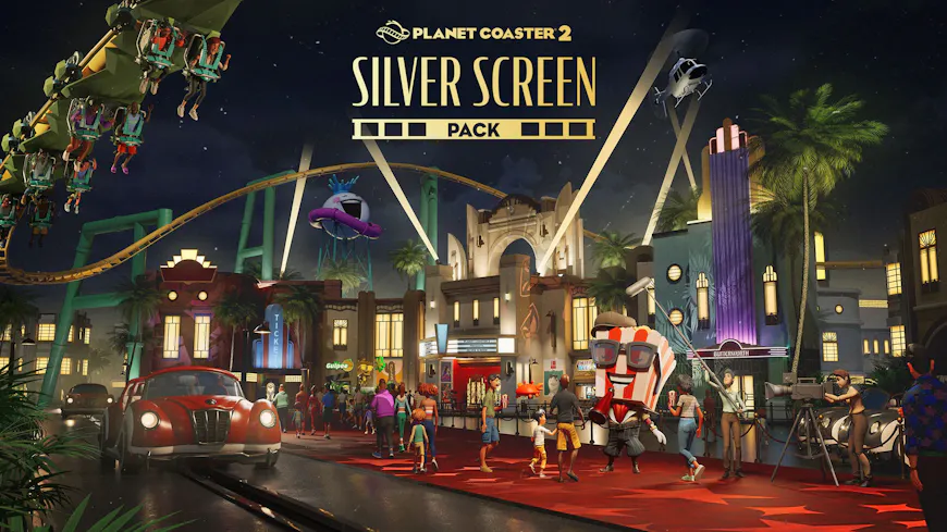Product cover for Planet Coaster 2: Silver Screen Pack