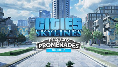 Cities: Skylines - Plazas & Promenades Bundle - DLC