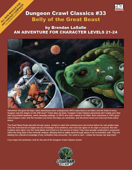 Dungeon Crawl Classics #33: Belly of the Great Beast