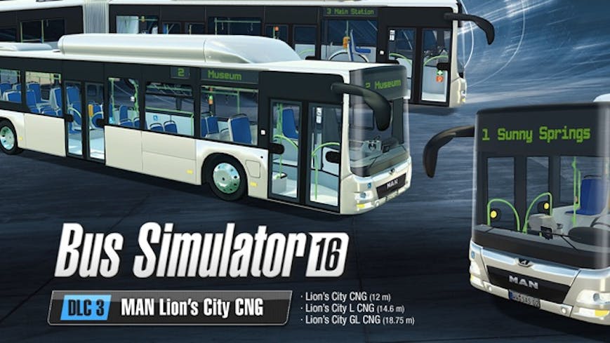 Product cover for Bus Simulator 16 - MAN Lion's City CNG Pack