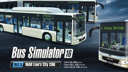Bus Simulator 16 - MAN Lion's City CNG Pack - DLC