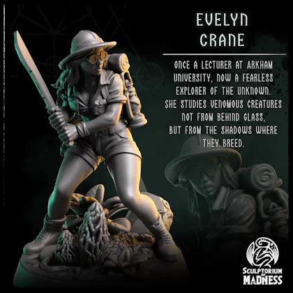 Evelyn Crane - Cthulhu Investigator