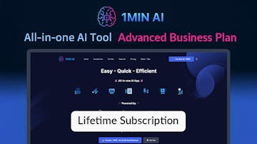 Product cover for 1min.AI Advanced Business Plan Lifetime Subscription