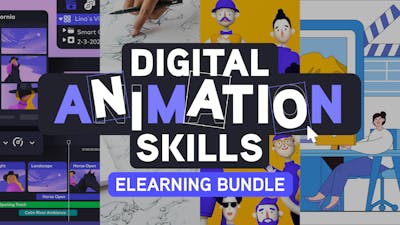 Digital Animation Skills elearning Bundle