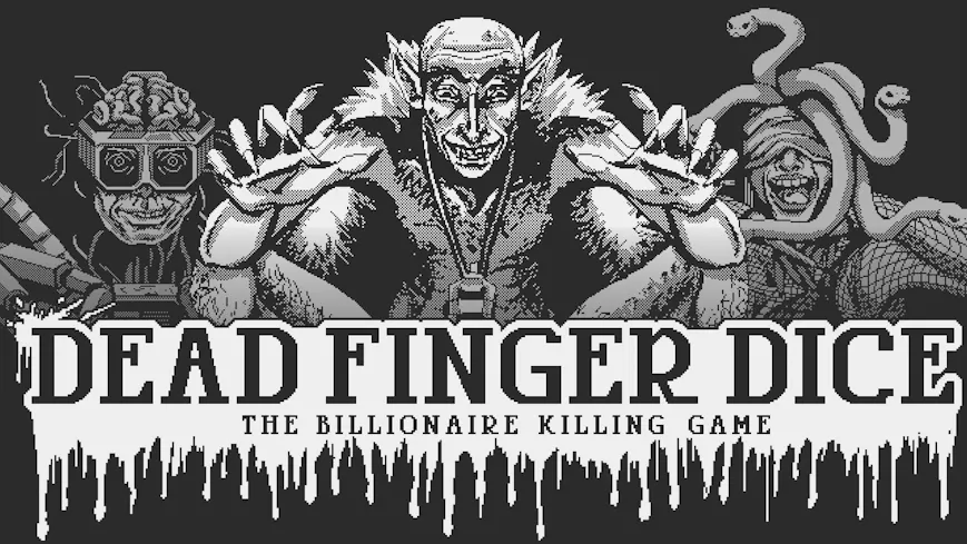 Product cover for Dead Finger Dice: A Billionaire Killing Game