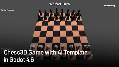 Chess3D Game with AI Template in Godot 4.6