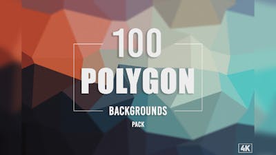 100 Polygon Backgrounds