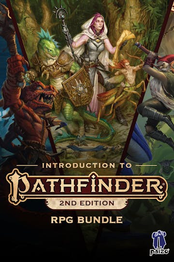 Product cover for Introduction to Pathfinder 2nd Edition RPG Bundle
