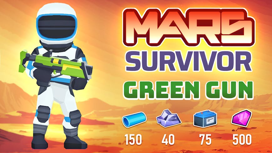 Product cover for Mars Survivor: Green Gun