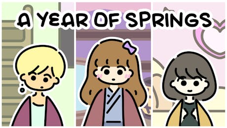 Product cover for A YEAR OF SPRINGS
