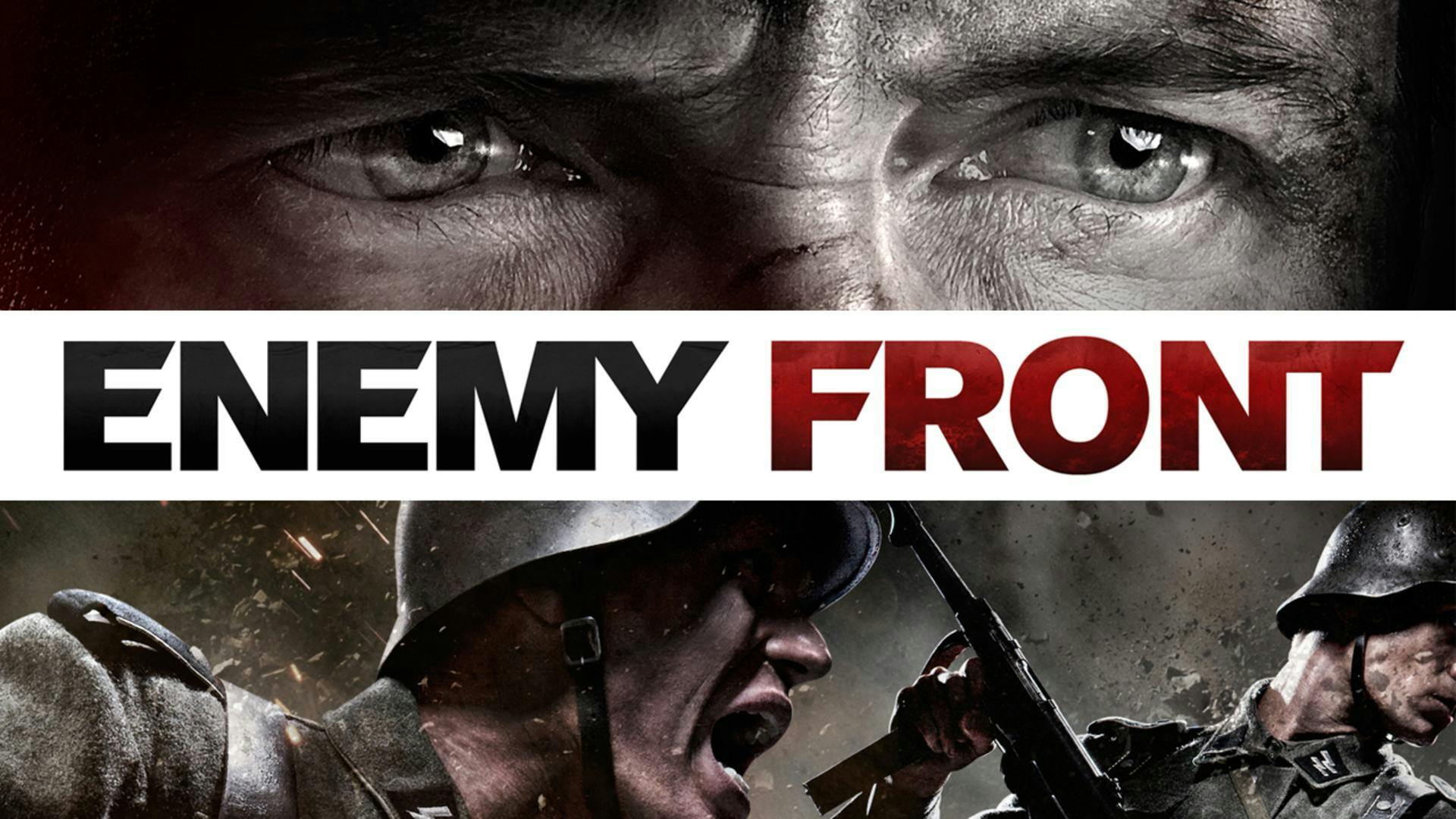 Зе фронт. Enemy Front обложка. Enemy Front PC. Enemy Front лого. Steam - Enemy Front.