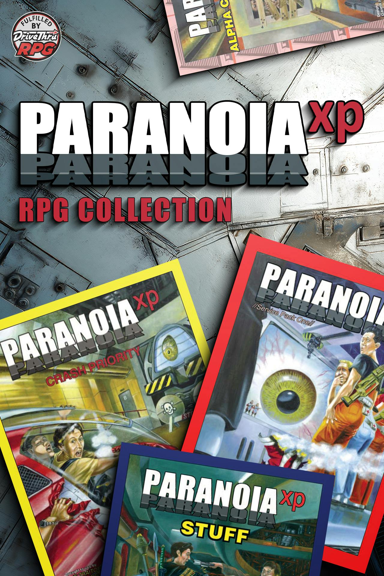 Product cover for Paranoia XP RPG Collection
