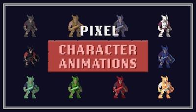 Pixel Character Animations