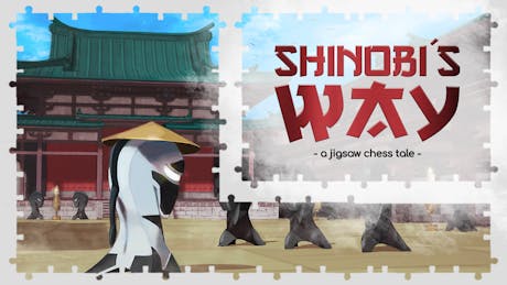 Product cover for Shinobi's Way - a jigsaw chess tale