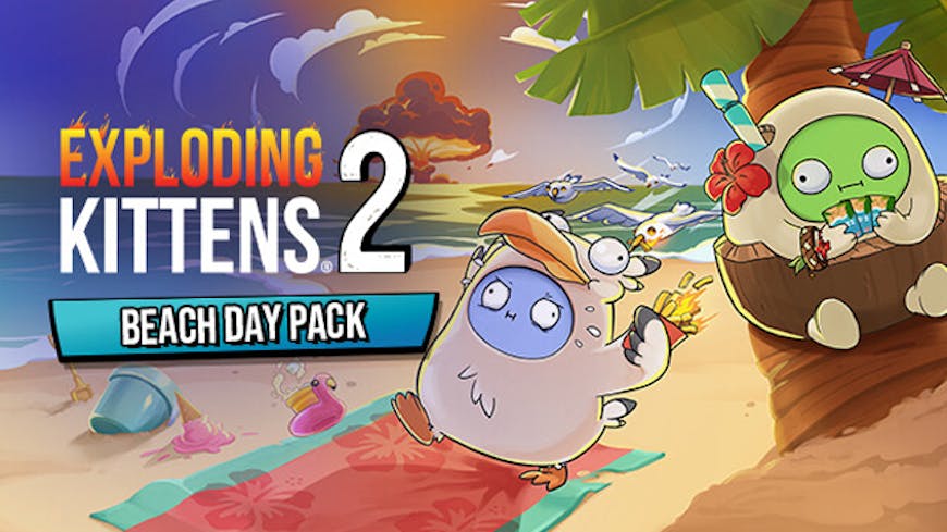 Exploding Kittens® 2 - Beach Day | PC Steam Downloadable Content ...