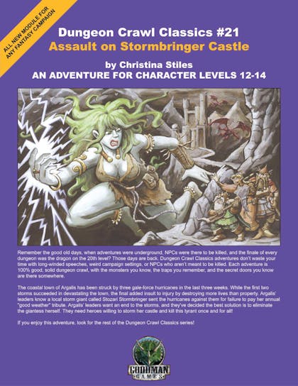 Dungeon Crawl Classics #21: Assault on Stormbringer Castle