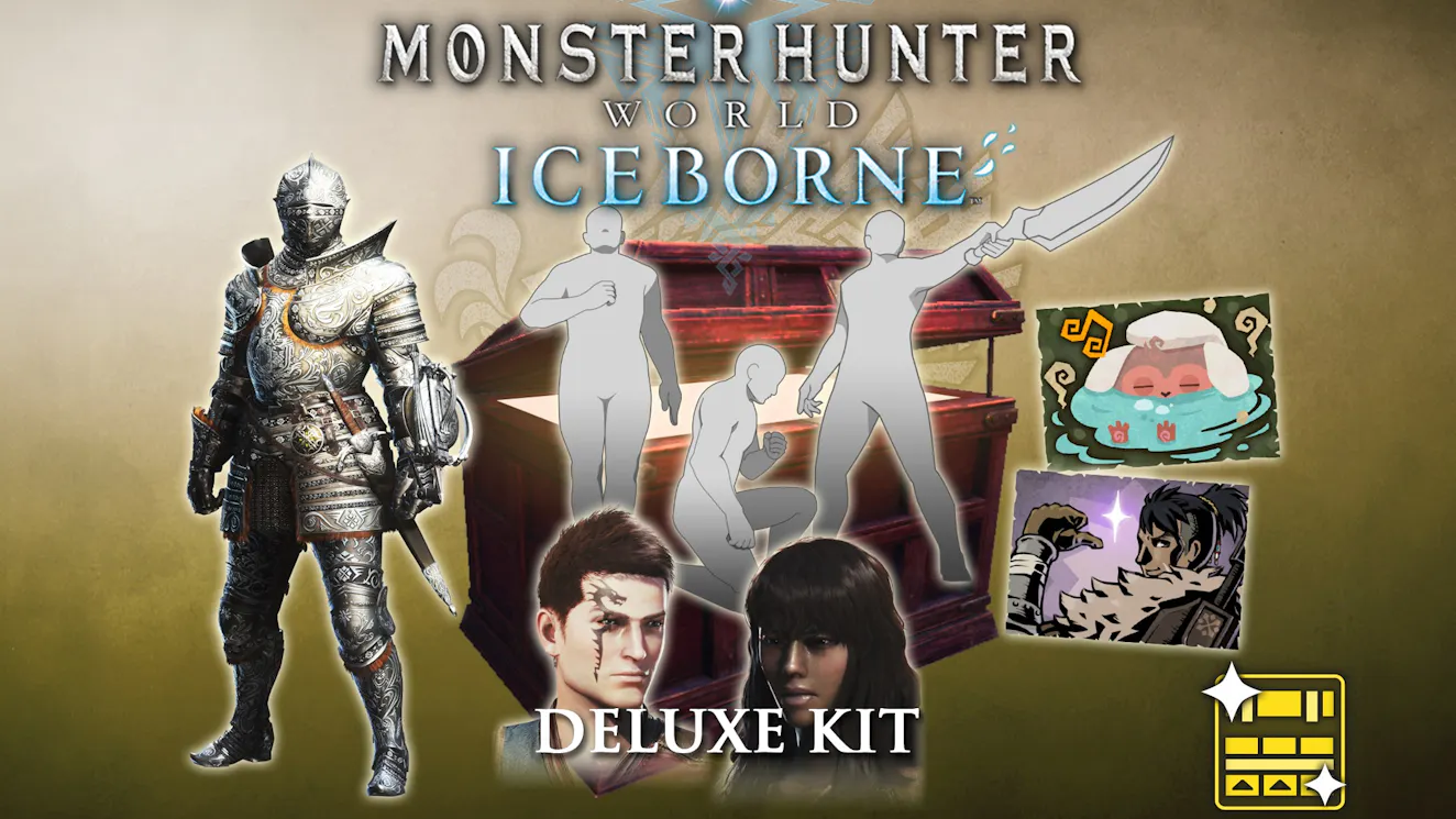 Product cover for Monster Hunter World: Iceborne Deluxe Kit - DLC