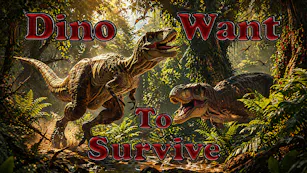 Product cover for Dino want to survive