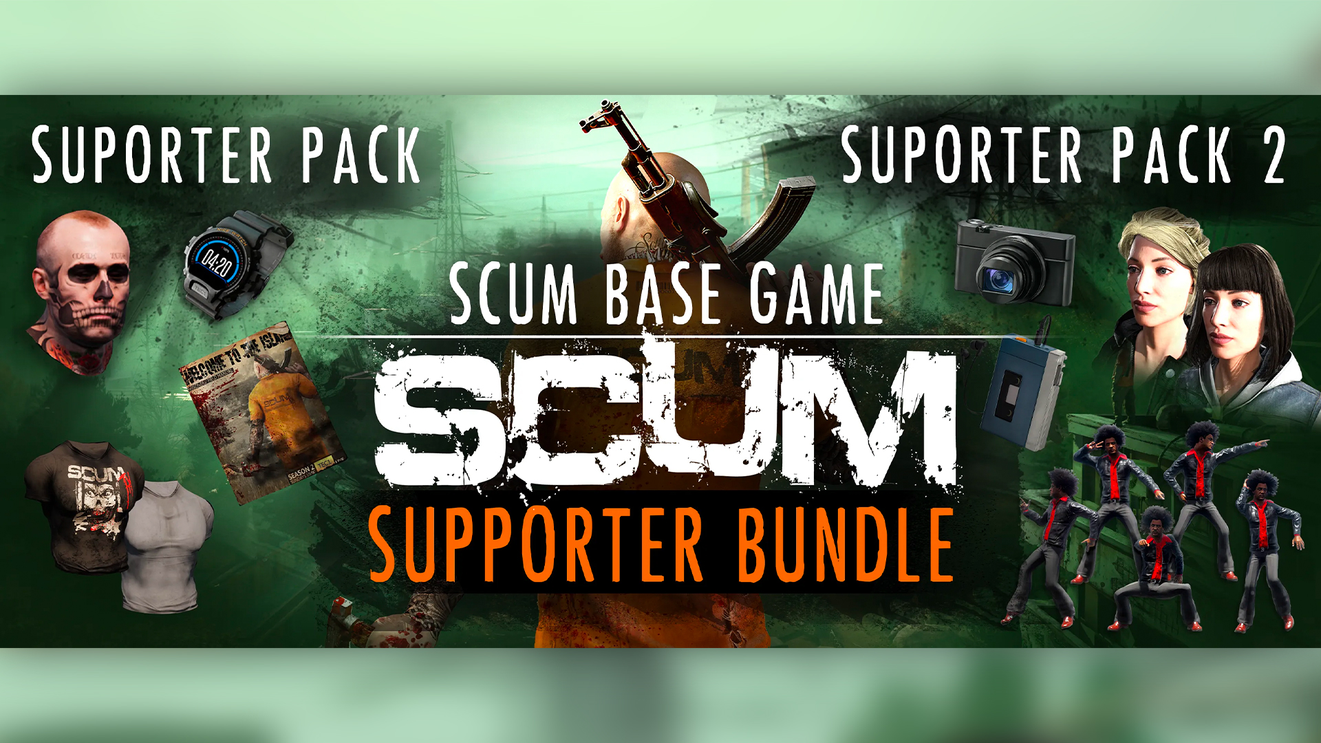 SCUM Supporter Bundle | PC Steam Game | Fanatical