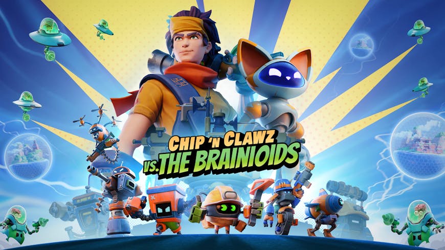 Product cover for Chip ‘n Clawz vs. The Brainioids