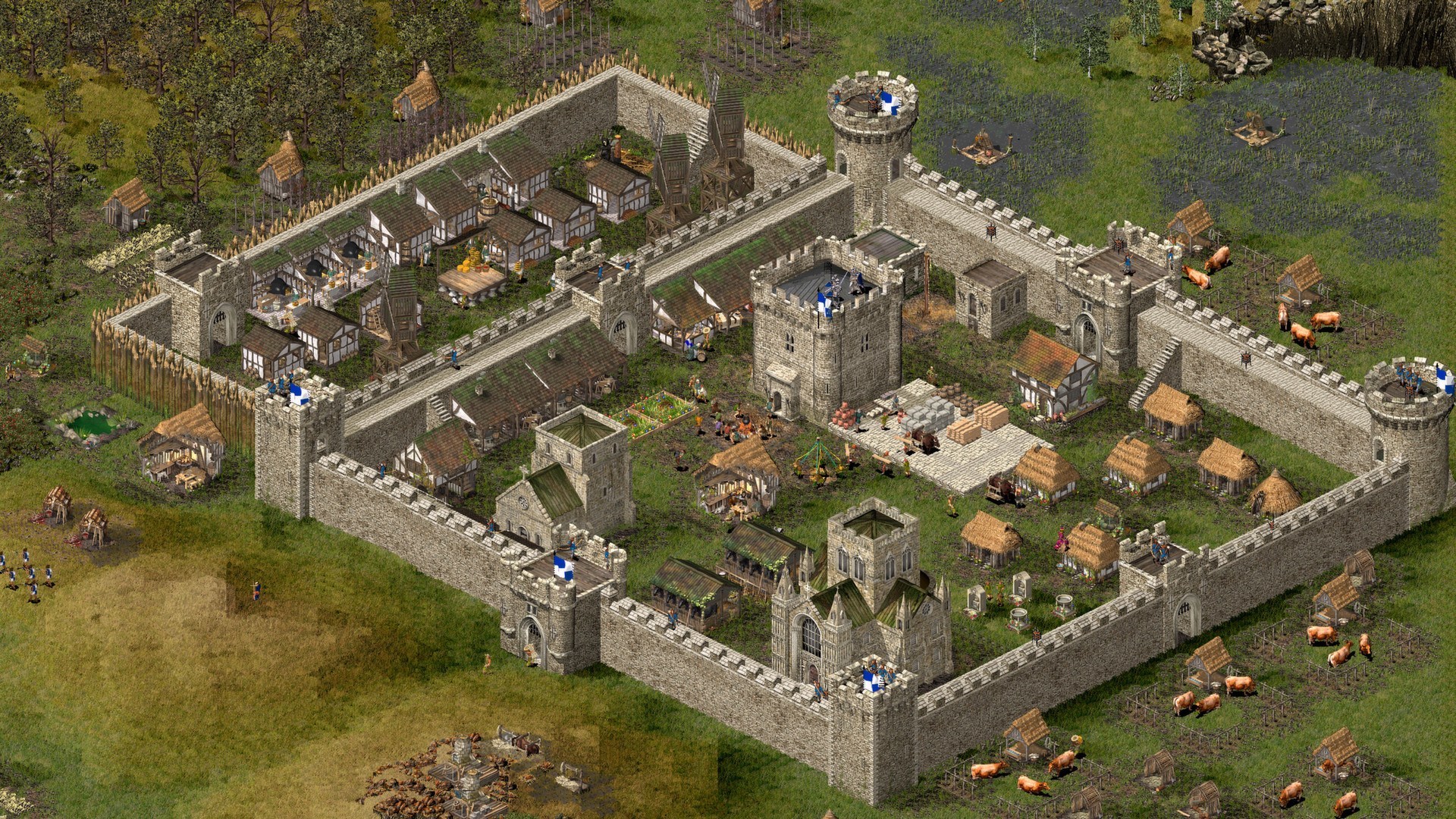 stronghold kingdoms castle sim mod apk