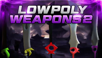 Low Poly - 15 Fantasy Swords #2