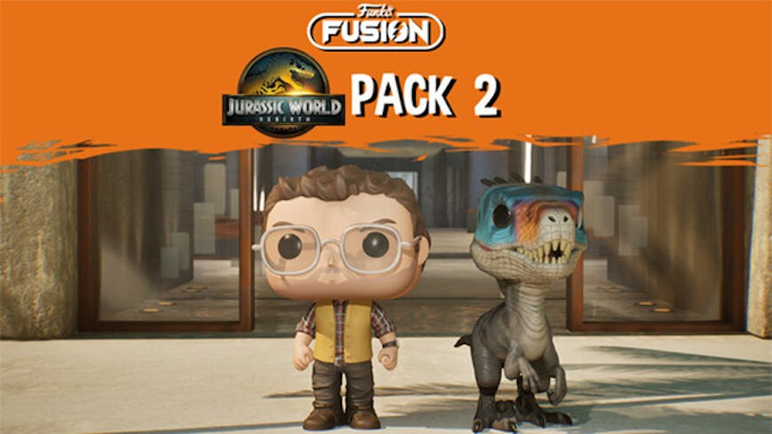 Funko Fusion - Jurassic World Rebirth Pack 2 - Dr Henry Loomis and Raptor