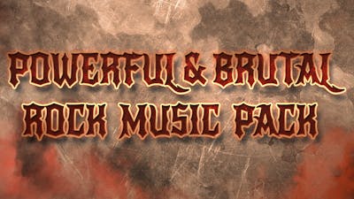 Powerful and Brutal Rock Music Pack