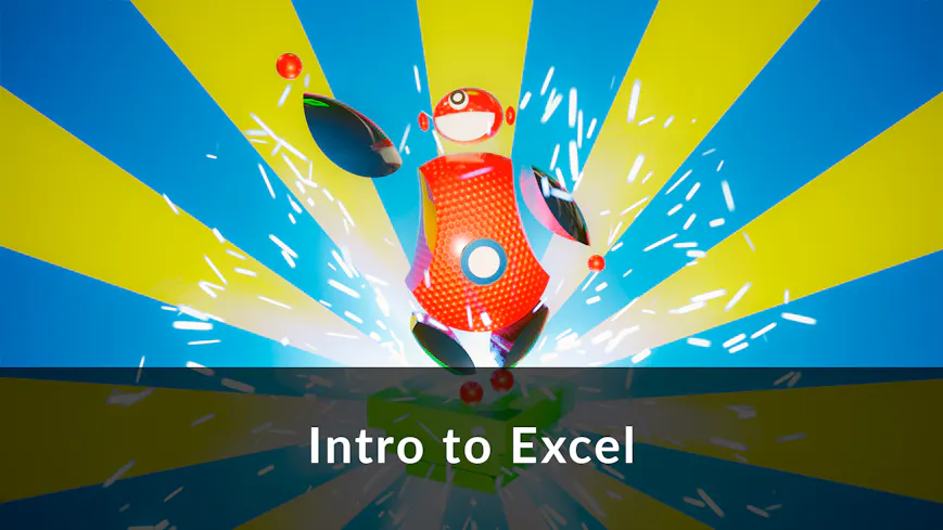 Product cover for Intro to Excel