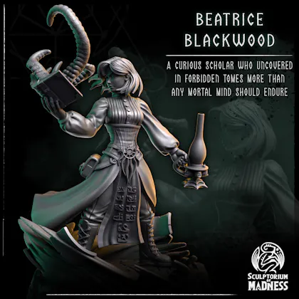 Beatrice Blackwood - Cthulhu Investigator