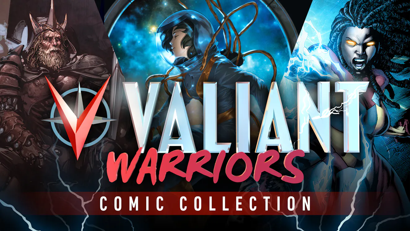 Product cover for Valiant Warriors Comic Collection