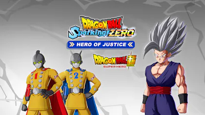 Product cover for DRAGON BALL: Sparking! ZERO HERO OF JUSTICE Pack - DLC