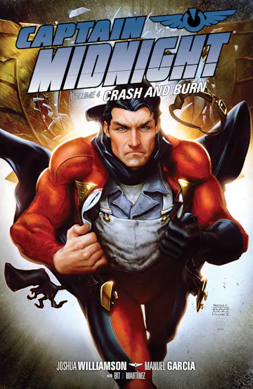 Product cover for Captain Midnight Volume 4: Crash and Burn