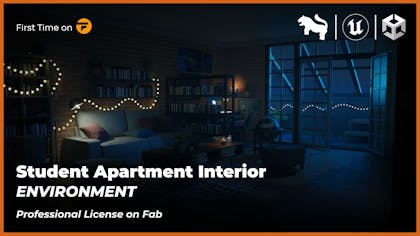 Student Apartment Interior Environment