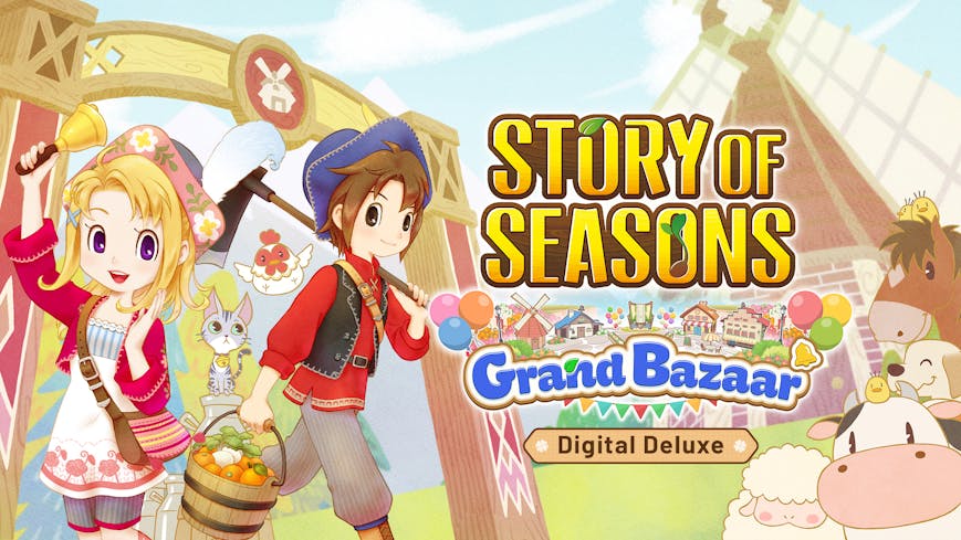 Product cover for Story of Seasons: Grand Bazaar - Digital Deluxe Edition