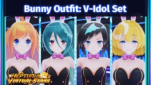 Product cover for Neptunia Virtual Stars - Bunny Outfit: V-Idol Set - DLC