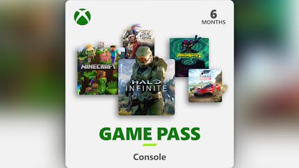 Microsoft Xbox 6 Month Game Pass (UK)