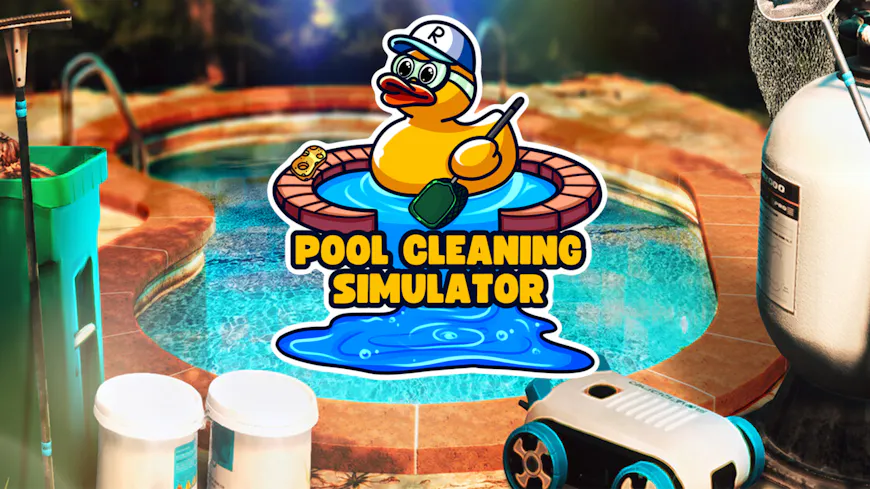 Product cover for Pool Cleaning Simulator