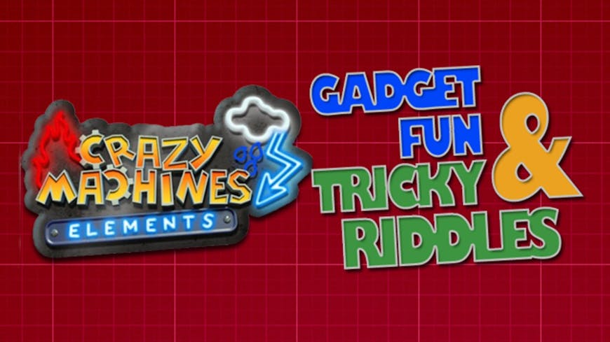 Product cover for Crazy Machines Elements DLC - Gadget Fun & Tricky Riddles DLC