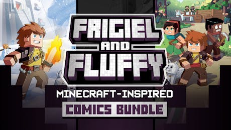 Product cover for Frigiel and Fluffy Minecraft-Inspired Comics Bundle