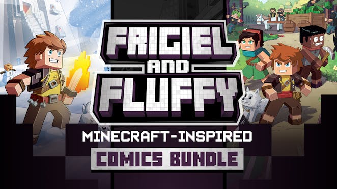 Product cover for Frigiel and Fluffy Minecraft-Inspired Comics Bundle