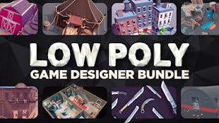 Product cover for Low Poly Game Designer Bundle