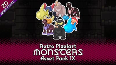 Monsters Asset Pack W9 - Monster Factory