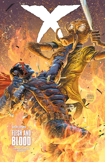 Product cover for X Volume 5 Flesh and Blood