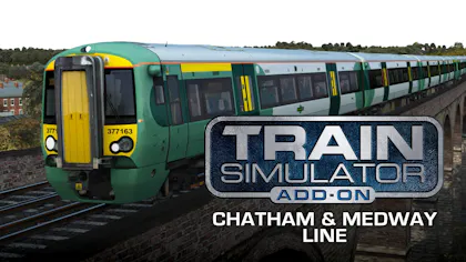 Product cover for Train Simulator: Chatham Main & Medway Valley Lines Route Add-On - DLC