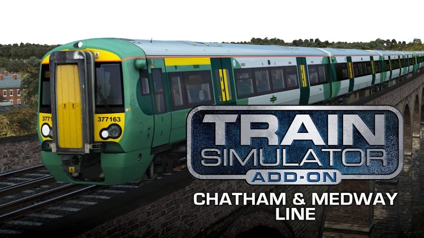 Product cover for Train Simulator: Chatham Main & Medway Valley Lines Route Add-On